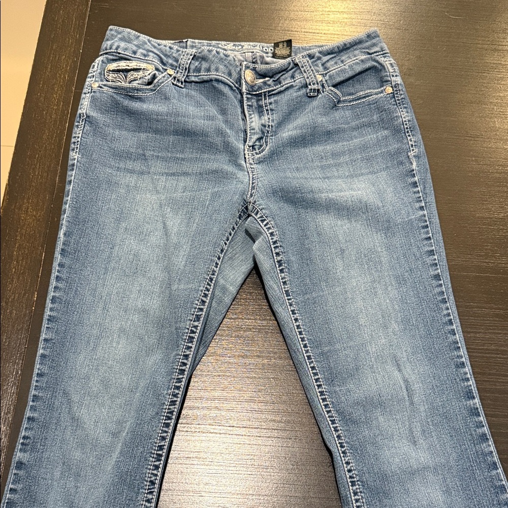 Love Indigo Light Blue Boot Cut Jeans